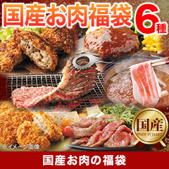 国産お肉の福袋 総重量2.2kg