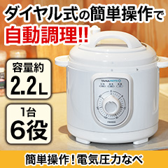 簡単操作！電気圧力なべ