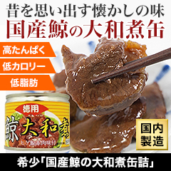 希少「国産鯨の大和煮缶詰」10缶/20缶