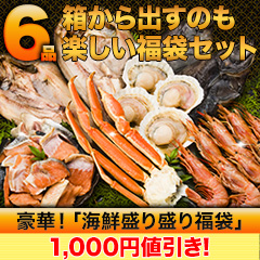 【セール限定価格】豪華！「海鮮盛り盛り福袋」