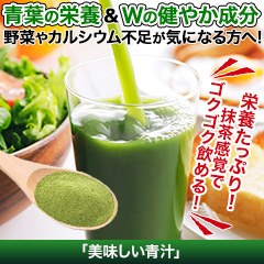 カルシウムと乳酸菌たっぷりの「美味しい青汁」 1袋/3(2+1)袋/お試し1袋