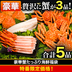 【特番限定価格】豪華蟹たっぷり海鮮福袋