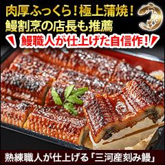 熟練職人が仕上げる「三河産刻み鰻」5袋/10袋