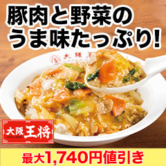 【セール限定価格】大阪王将｢中華丼の具｣ 10食／20食
