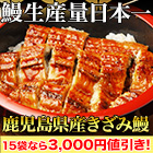【決算特別価格】鹿児島県産刻み鰻 5袋/15(10+5)袋