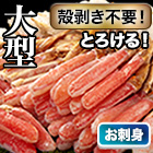 絶品！大型生ズワイガニ剥き身欲張りセット 総重量:約1.6kg(正味1.2kg)/総重量:約3.2kg(正味2.4kg)総重量:約4.8kg(正味3.6kg)