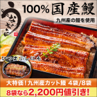【新聞売れ筋値引き】大特価!九州産カット鰻 4袋/8袋